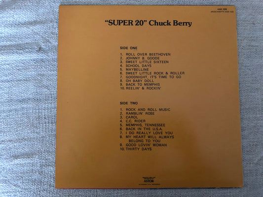 Chuck Berry : His Golden Super 20 (LP, Comp)