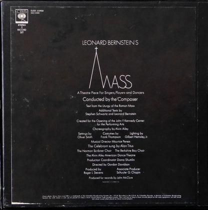 Leonard Bernstein : Mass (Box + 2xLP, Album)