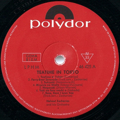 Helmut Zacharias And His Orchestra : Tea Time In Tokyo (LP, Album)