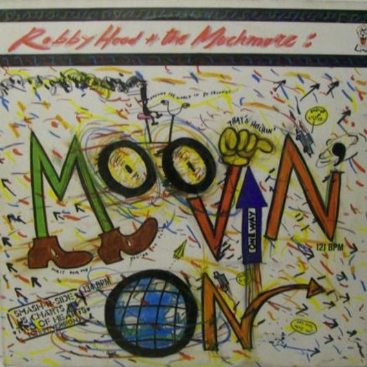 Robby Hood And The Much More : Moovin' On (12")