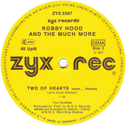 Robby Hood And The Much More : Moovin' On (12")