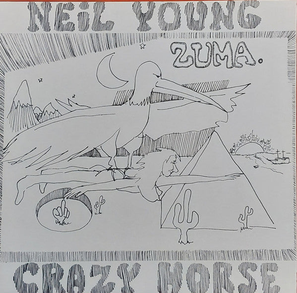Neil Young With  Crazy Horse : Zuma (LP, Album, RE)