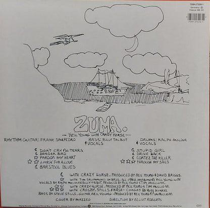 Neil Young With  Crazy Horse : Zuma (LP, Album, RE)