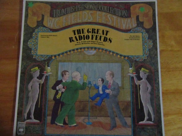W.C. Fields : The Great Radio Feuds (LP, Album, Mono)