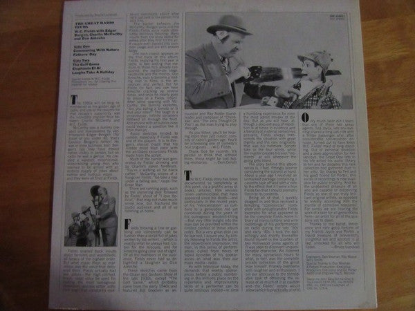 W.C. Fields : The Great Radio Feuds (LP, Album, Mono)