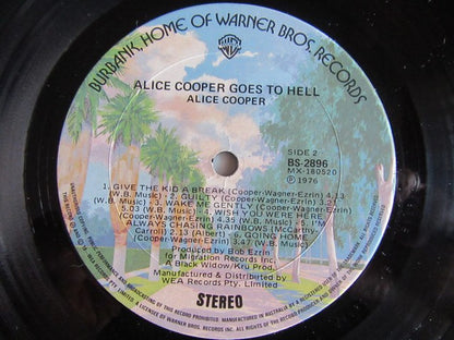 Alice Cooper (2) : Alice Cooper Goes To Hell (LP, Album)