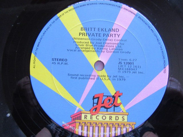 Britt Ekland : Do It To Me (Once More With Feeling) (12", Single)