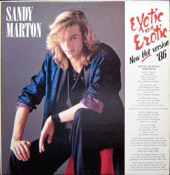 Sandy Marton : Exotic And Erotic (New Hot Version '86) (12")