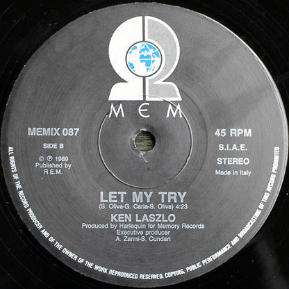 Ken Laszlo : Madame / Let Me Try (12")