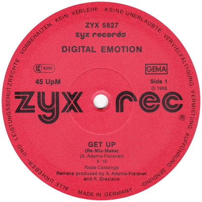 Digital Emotion : Get Up (12")
