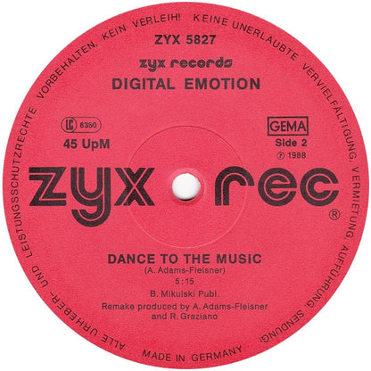 Digital Emotion : Get Up (12")