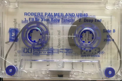 Robert Palmer And UB40 : I'll Be Your Baby Tonight (Cass, Single, Cle)