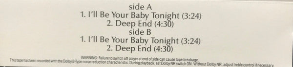 Robert Palmer And UB40 : I'll Be Your Baby Tonight (Cass, Single, Cle)