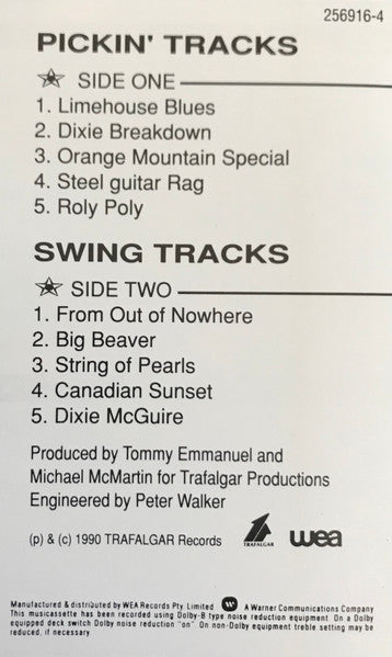 Tommy Emmanuel, Pee Wee Clark And  Friends Of Tommy Emmanuel & Pee Wee Clark : From Out Of Nowhere (Cass, Album, RE)