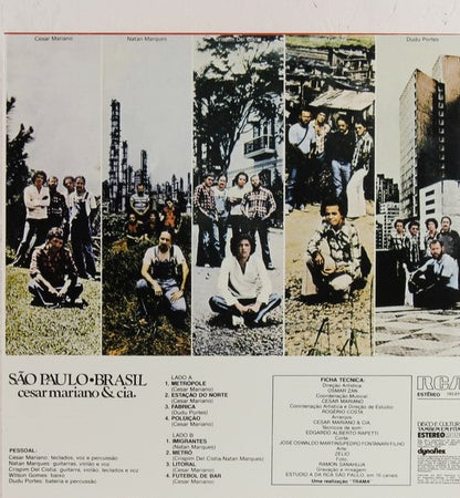 Cesar Mariano & Cia. : São Paulo • Brasil (LP, Album, RE)