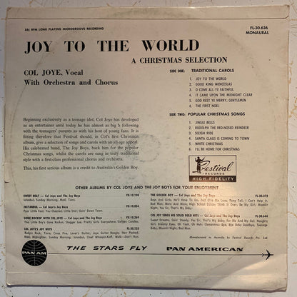 Col Joye : Joy To The World (LP, Mono)