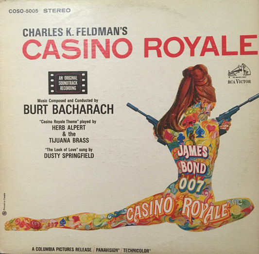 Burt Bacharach : Charles K. Feldman's-Casino Royale-An Original Soundtrack Recording (LP, Album)