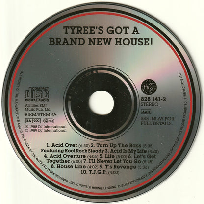 Tyree Cooper : Tyree's Got A Brand New House! (CD, Album)