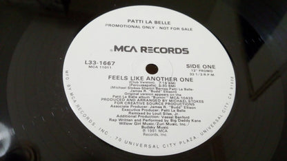 Patti LaBelle : Feels Like Another One (12", Promo)