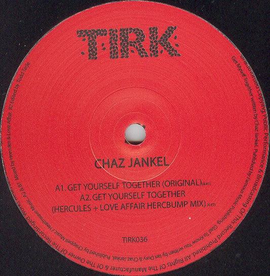 Chas Jankel : Get Yourself Together (12")