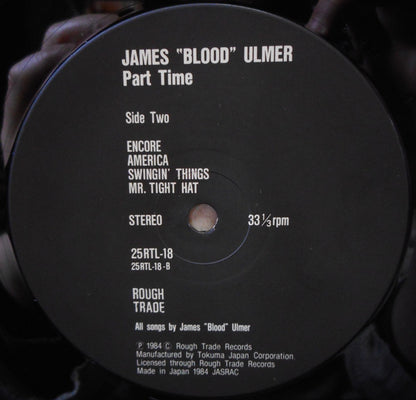 James Blood Ulmer : Part Time (LP, Album)