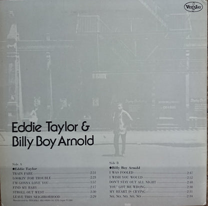 Eddie Taylor (2) &  Billy Boy Arnold : Eddie Taylor & Billy Boy Arnold (LP, Comp, Mono)