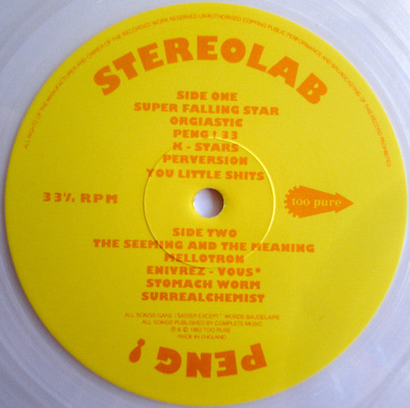 Stereolab : Peng! (LP, Album, RE, Cle)