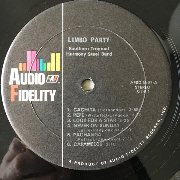 Southern Tropical Harmony Steel Band : Limbo Party (LP, Album)