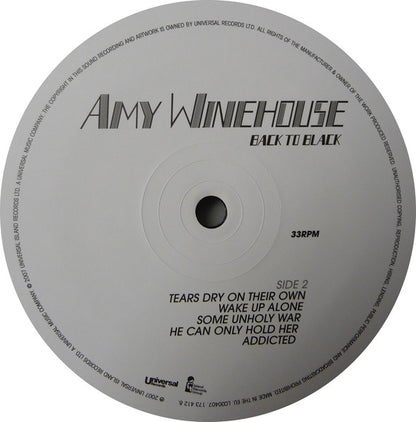 Amy Winehouse : Back To Black (LP, Album, RE)