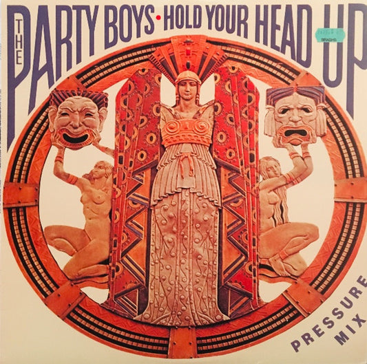 The Party Boys (3) : Hold Your Head Up (Pressure Mix) (12", Single)