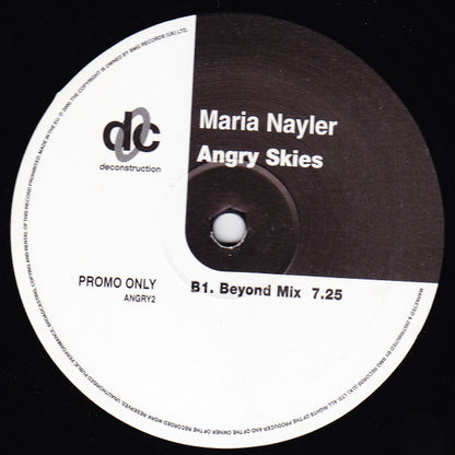 Maria Nayler : Angry Skies (12", Promo)