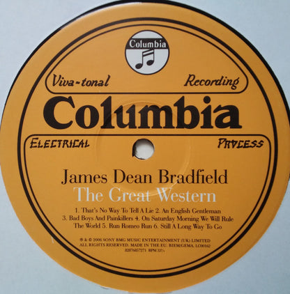 James Dean Bradfield : The Great Western (LP, Album)