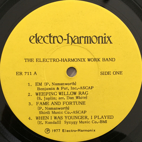 The Electro-Harmonix Work Band : State-Of-The-Art Electronic Devices (LP, Album)