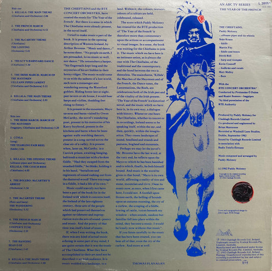 The Chieftains, The RTE Concert Orchestra* : The Year Of The French (LP, Album)