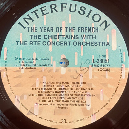 The Chieftains, The RTE Concert Orchestra* : The Year Of The French (LP, Album)