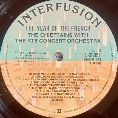 The Chieftains, The RTE Concert Orchestra* : The Year Of The French (LP, Album)