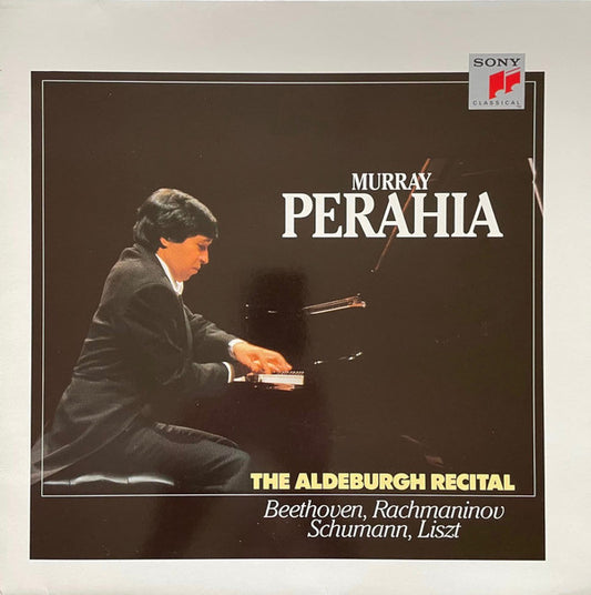 Murray Perahia • Ludwig van Beethoven, Sergei Vasilyevich Rachmaninoff, Robert Schumann, Franz Liszt : The Aldeburgh Recital (LP)