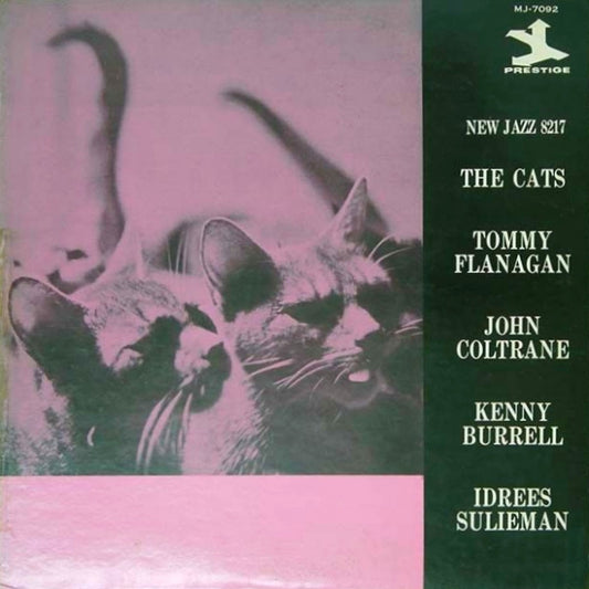 Tommy Flanagan, John Coltrane, Kenny Burrell, Idrees Sulieman : The Cats (LP, Album, Mono, RE)