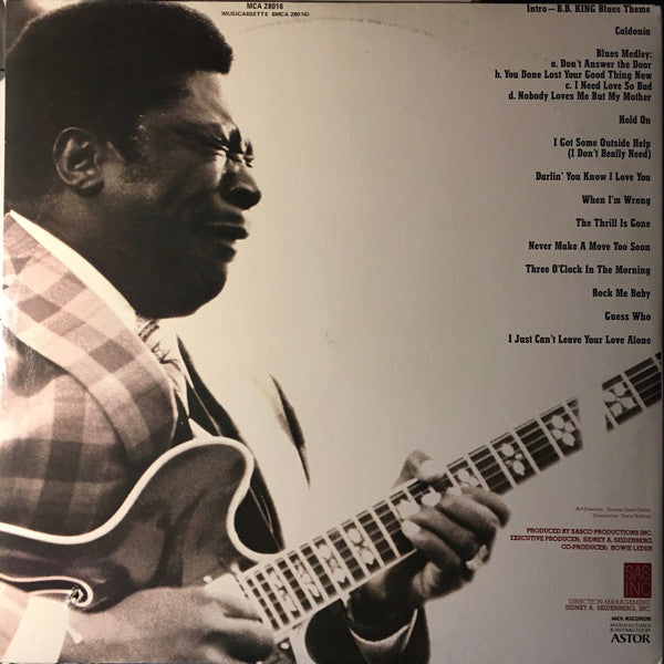 B.B. King : B.B. King "Now Appearing" At Ole Miss (2xLP, Album, Gat)