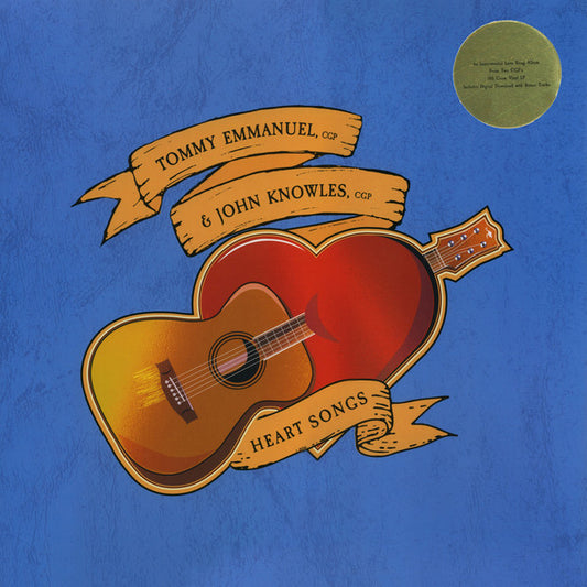 Tommy Emmanuel & John Knowles (2) : Heart Songs (LP, Album, 180)