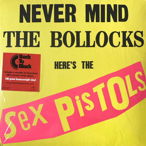 Sex Pistols : Never Mind The Bollocks Here's The Sex Pistols (LP, Album, RE, 180)