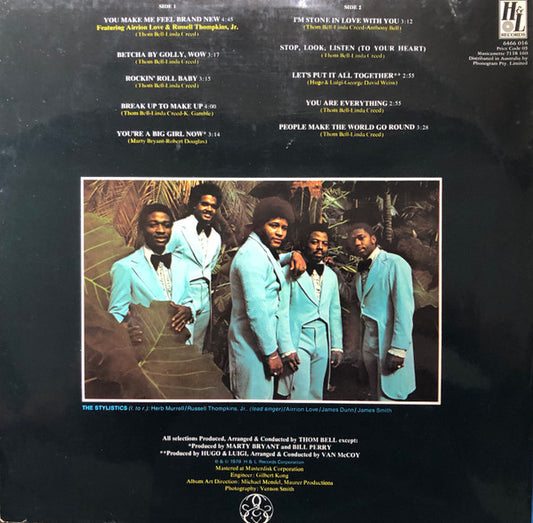 The Stylistics : The Best Of The Stylistics (LP, Comp)