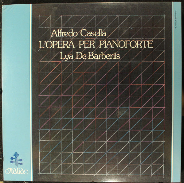 Alfredo Casella - Lya De Barberis : L'Opera Per Pianoforte (3xLP + Box)