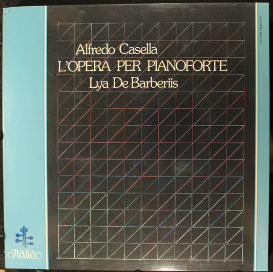 Alfredo Casella - Lya De Barberis : L'Opera Per Pianoforte (3xLP + Box)