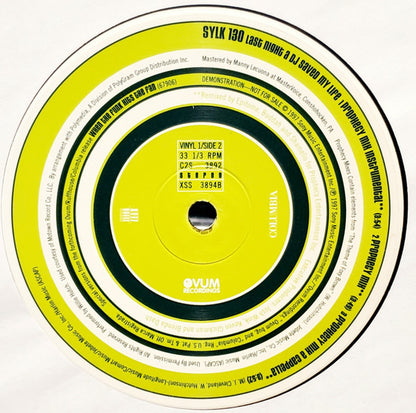 Sylk 130 : Last Night A DJ Saved My Life (2x12", Promo)