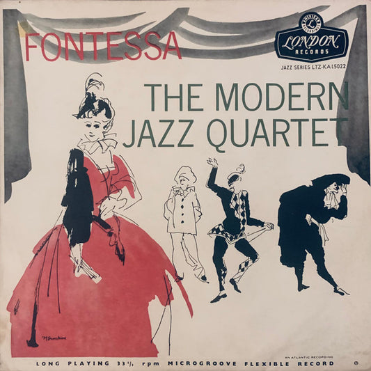 The Modern Jazz Quartet : Fontessa (LP, Album, Mono)