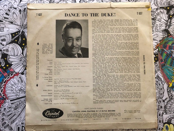 Duke Ellington And His Orchestra : Dance To The Duke! (LP, Album, Mono)