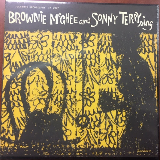Sonny Terry & Brownie McGhee : Brownie McGhee And Sonny Terry Sing (LP, Album, RE)