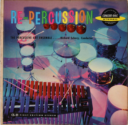 The Percussive Arts Ensemble Conductor Dick Schory : Re-Percussion (LP, Album)