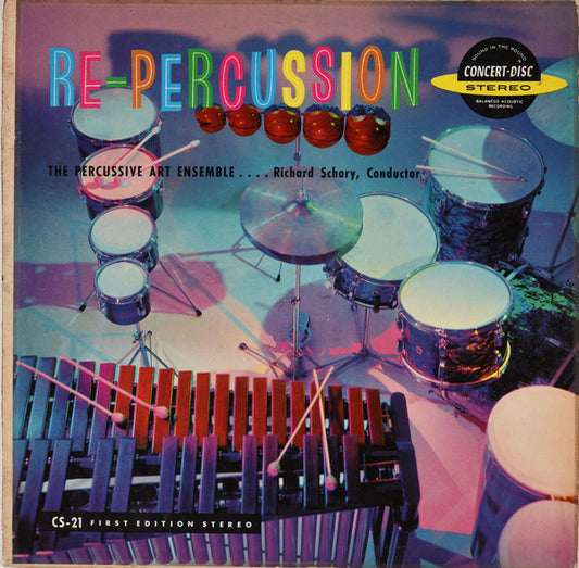 The Percussive Arts Ensemble Conductor Dick Schory : Re-Percussion (LP, Album)